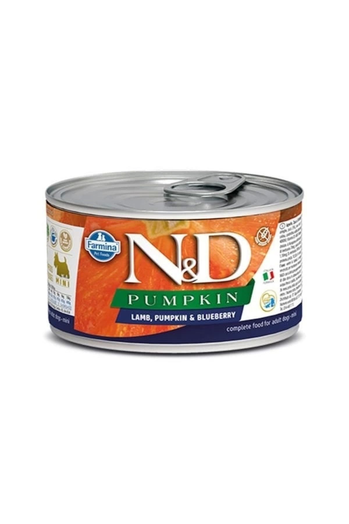 YNT İthalat N&D Pumpkin Balkabaklı Kuzu Etli Yetişkin Konserve Köpek Maması 140 Gr