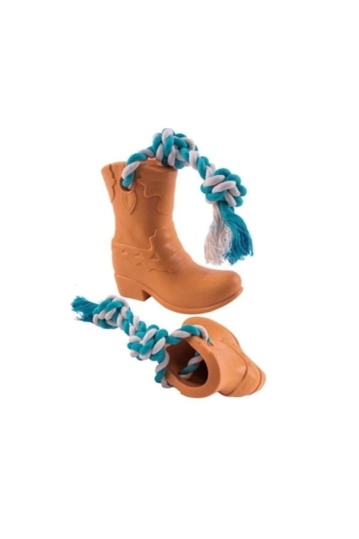 YNT İthalat Eastland İpli Tpr Bot Köpek Çiğneme Oyuncağı 12.5 Cm