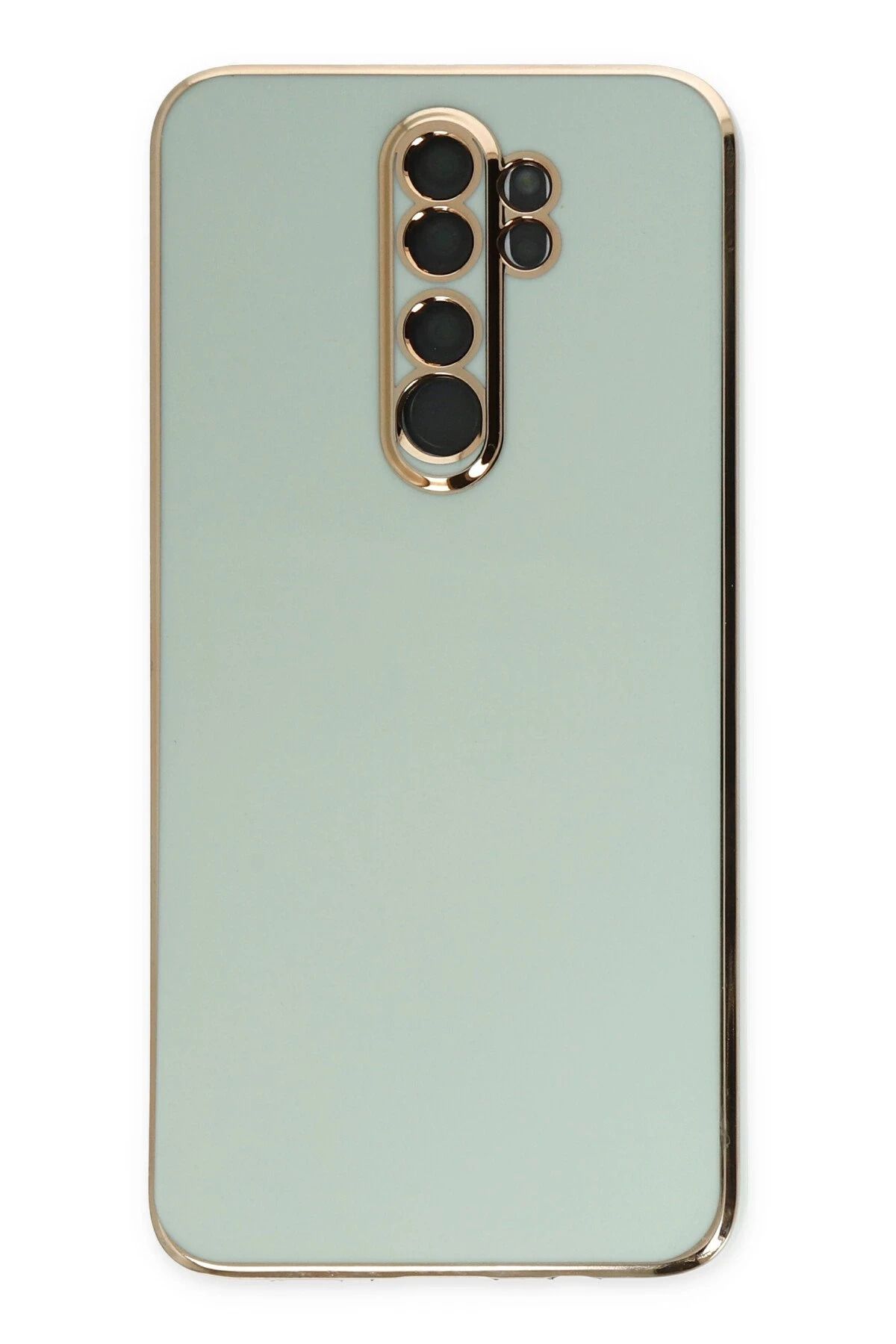 NewFace Xiaomi Redmi Note 8 Pro Kılıf Volet Silikon - Açık Yeşil NRMSA