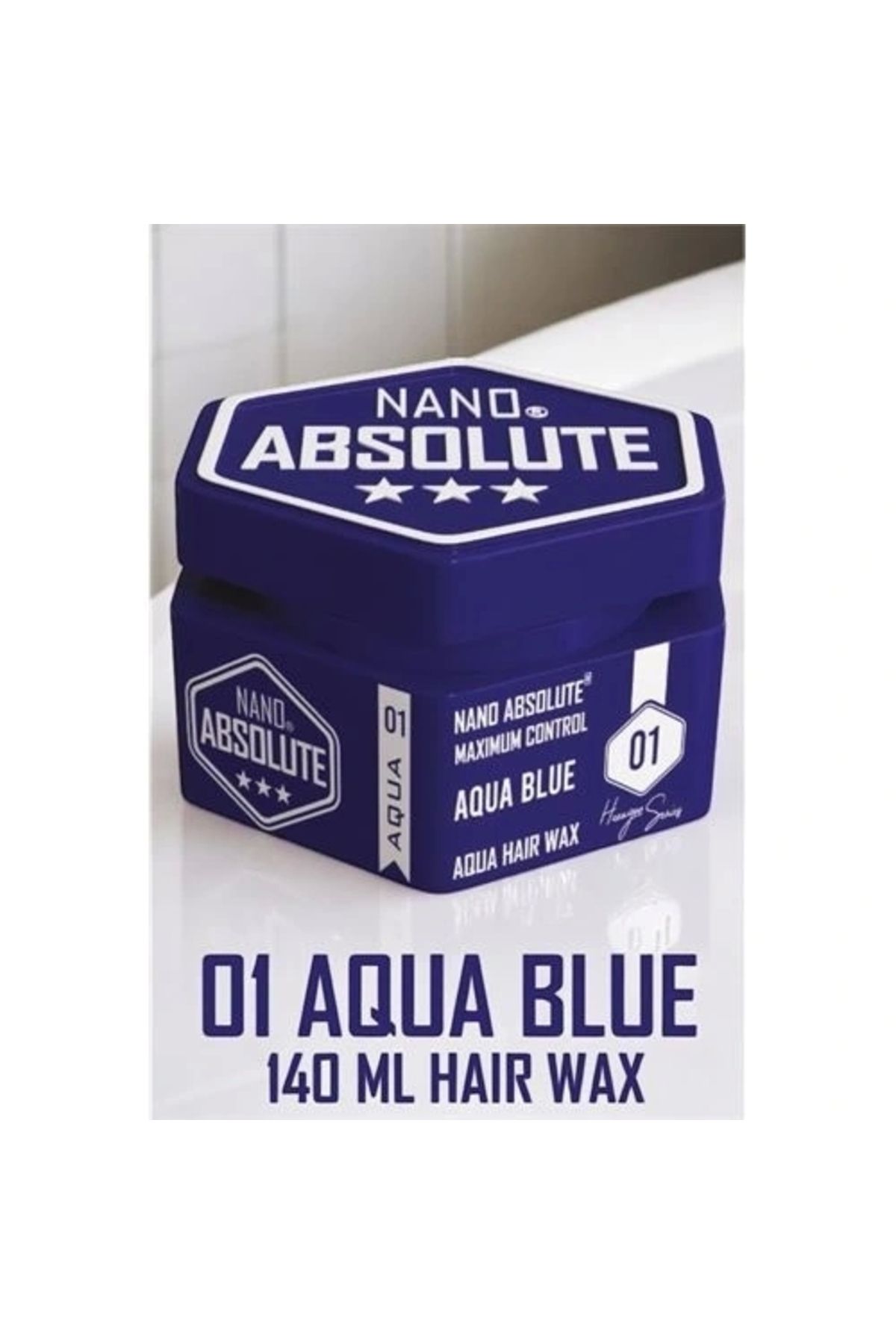 STOREMAX Saç Wax Aqua Blue Sert ve Parlak Absolute Professional