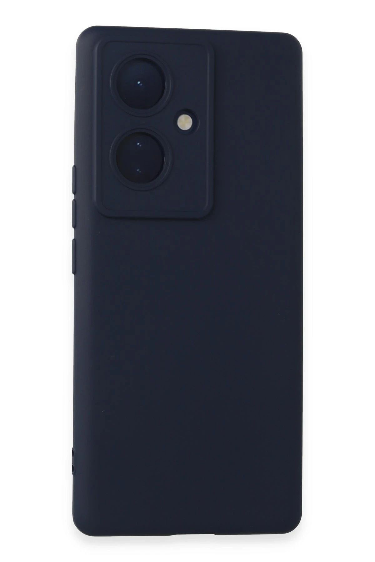NewFace Vivo V29 Lite uyumlu  Nano içi Kadife Silikon - Lacivert FERRG