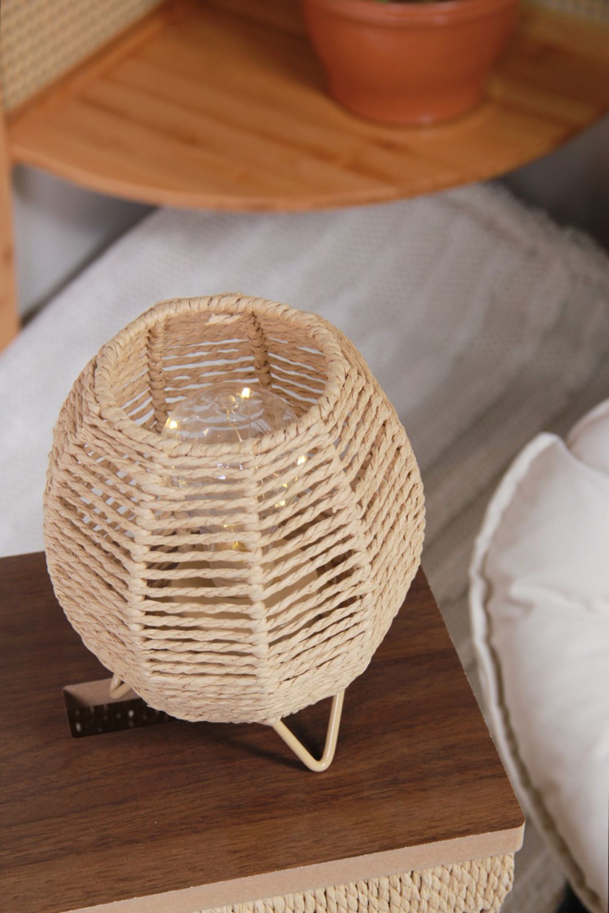Generic-Versatile storage basket set with distinctive lampshade 8