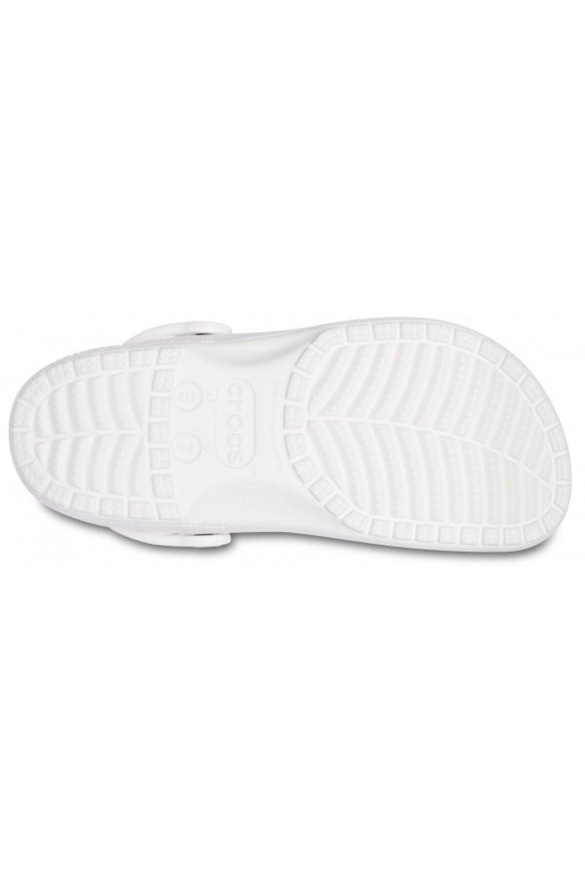 Crocs-Clogs Classic Translucent Clog 41-42 Eu - M8/w10 Us Alb - White 4