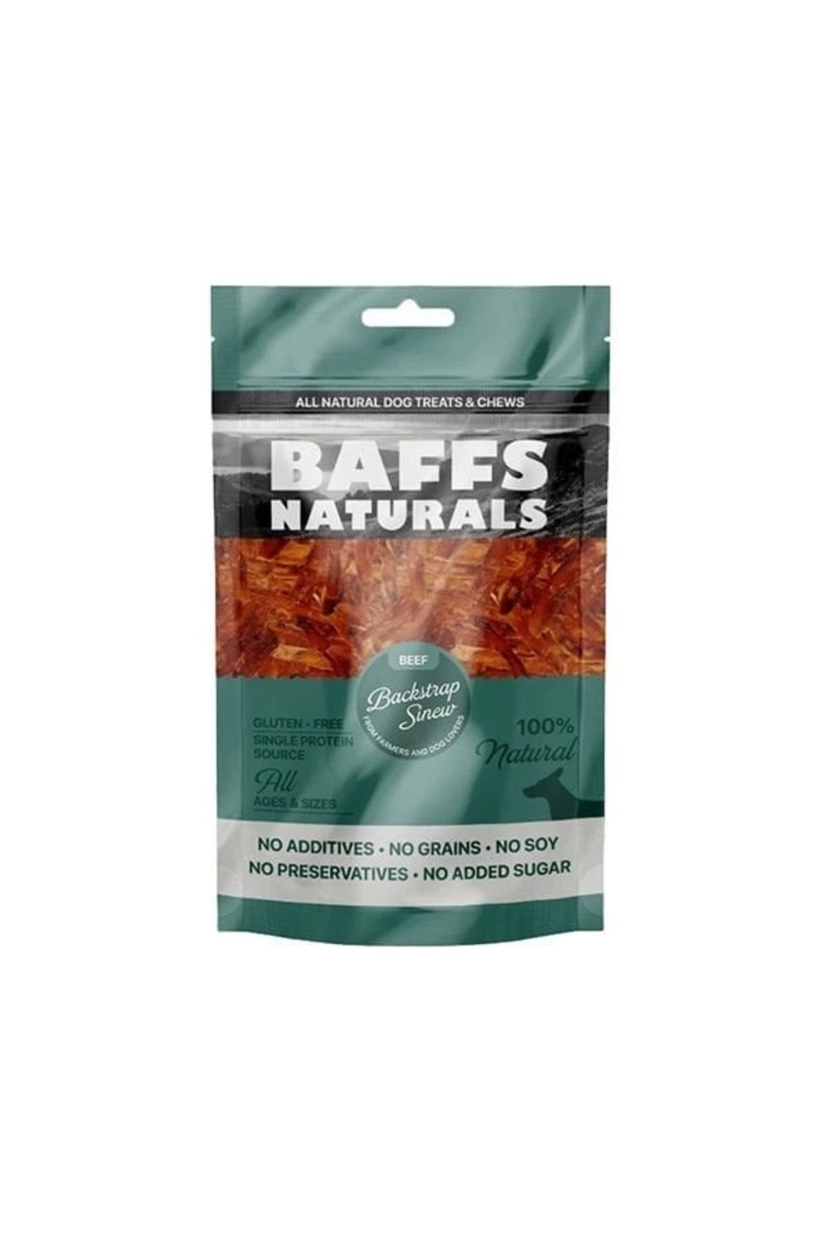 YNT İthalat Baffs Naturals Dana Sinir Köpek Ödül Maması 100 Gr