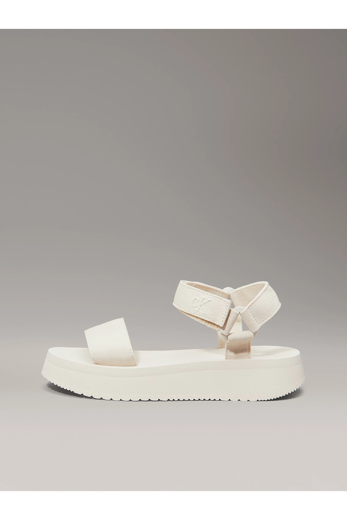 Calvin Klein  SANDAL VELCRO WEBBING MG Kadın Sandalet YW0YW01693-AEO - Görsel 7