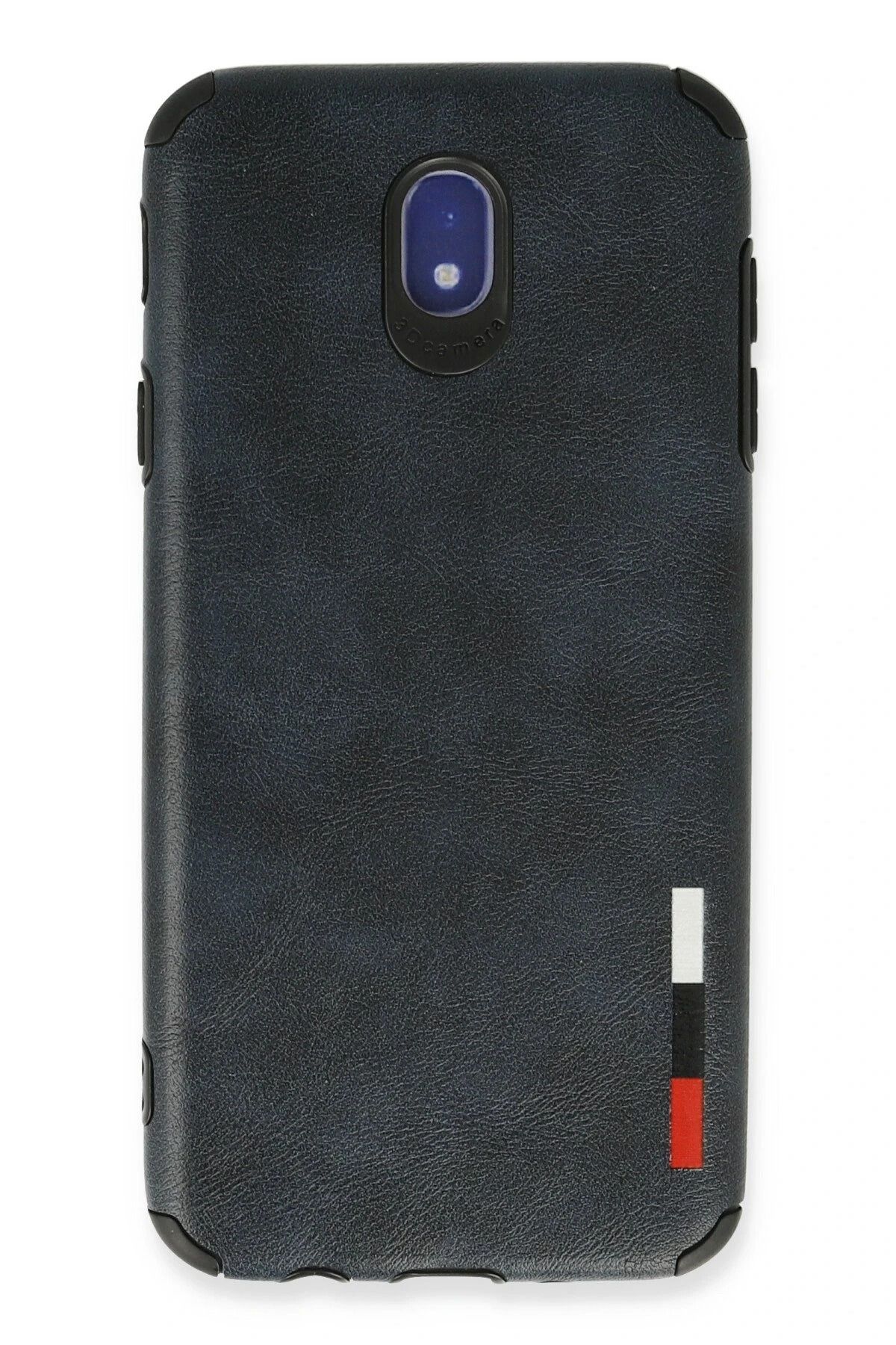 NewFace Samsung Galaxy J7 Pro / J730 Kılıf Loop Deri Silikon - Lacivert JOJUA