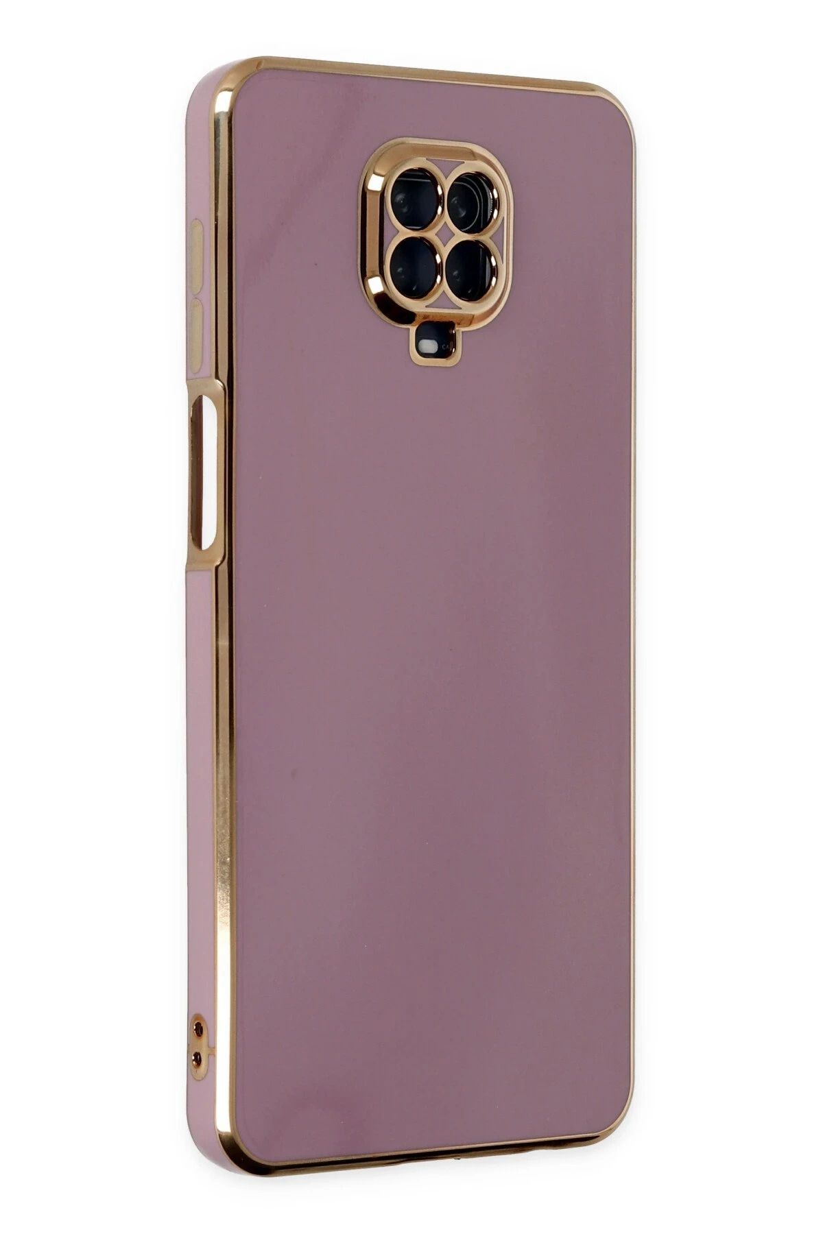 NewFace Xiaomi Redmi Note 9 Pro Kılıf Volet Silikon - Mor JOJUA