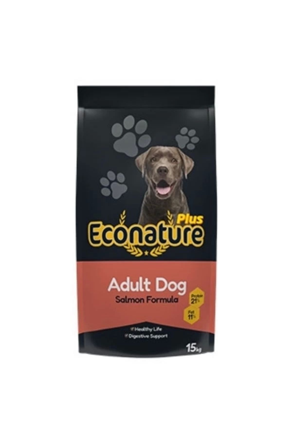 YNT İthalat Econature Plus Somonlu Yetişkin Köpek Maması 15 Kg