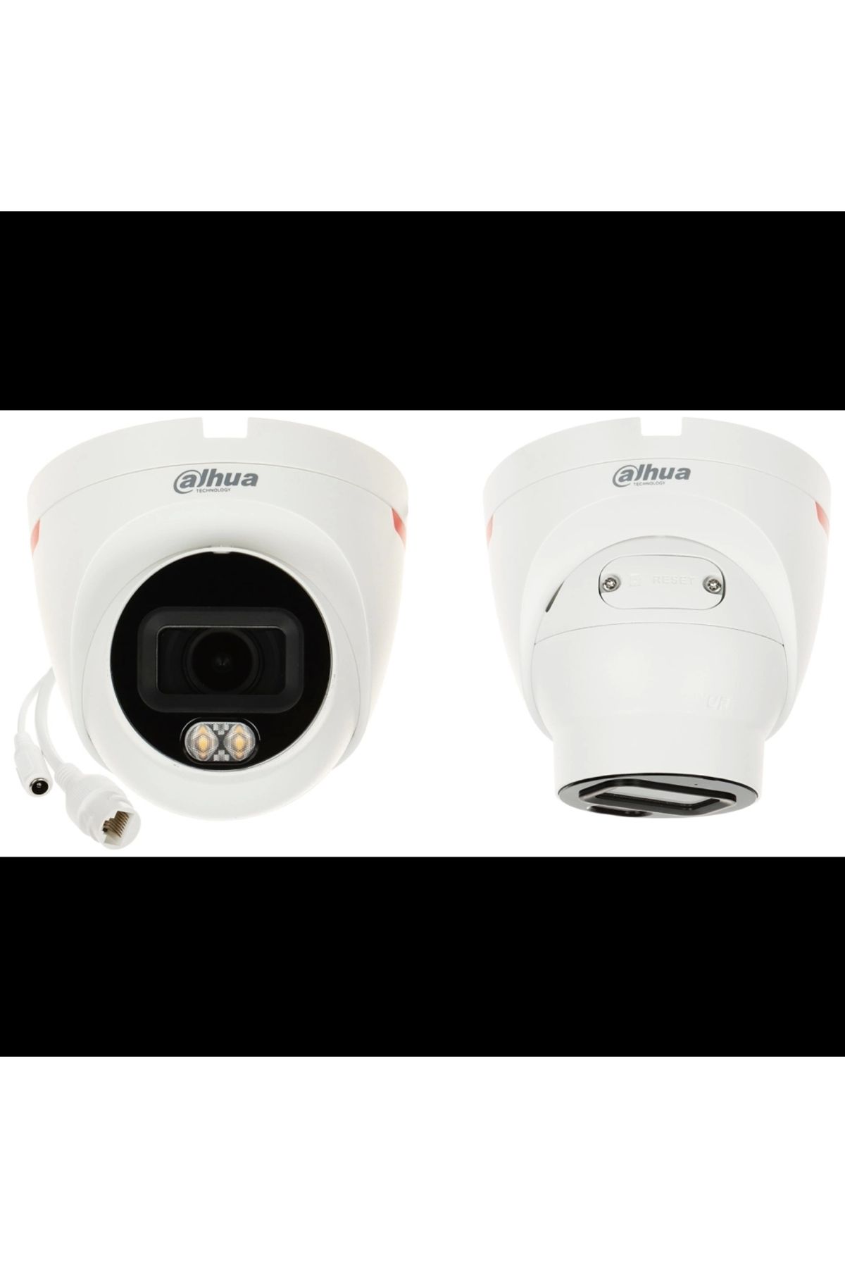 DAHUA Ipc-hdw2449tl-s-led-pro 4mpix, Wizcolor, 2,8mm Lens,h265 , 30mt Gece Görüşü, Ip67, Dahili Mi