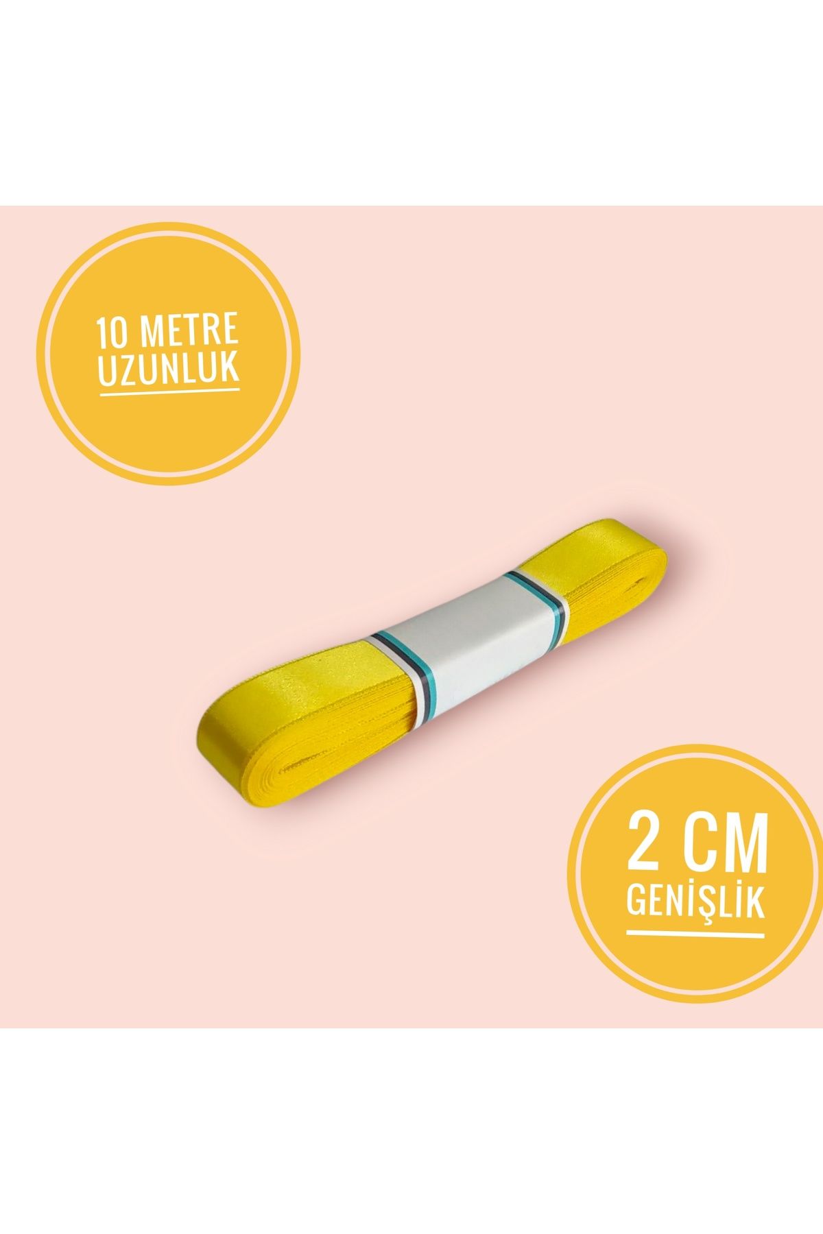 Idealtoka 10 metre saten kurdele 2 cm genişlik