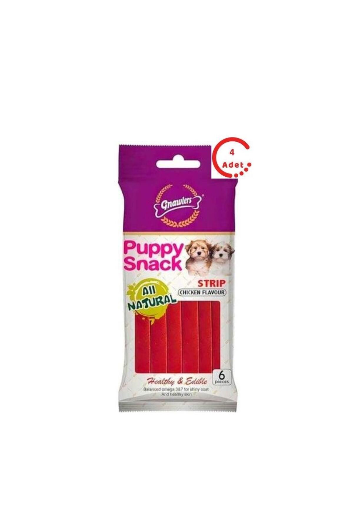 Gnawlers Strip Chicken Köpek ödülü 80 Gr x 4 Adet