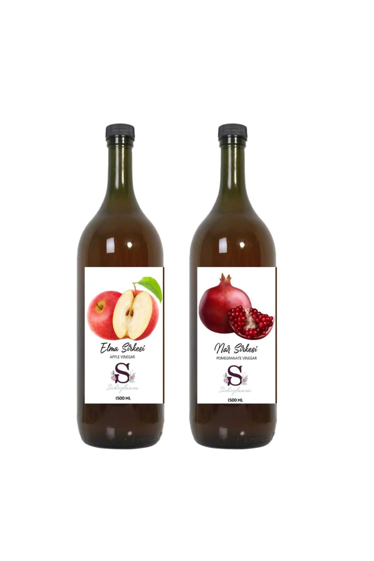 Süheylaana Doğal Elma ve Nar Sirkesi 1500 ml