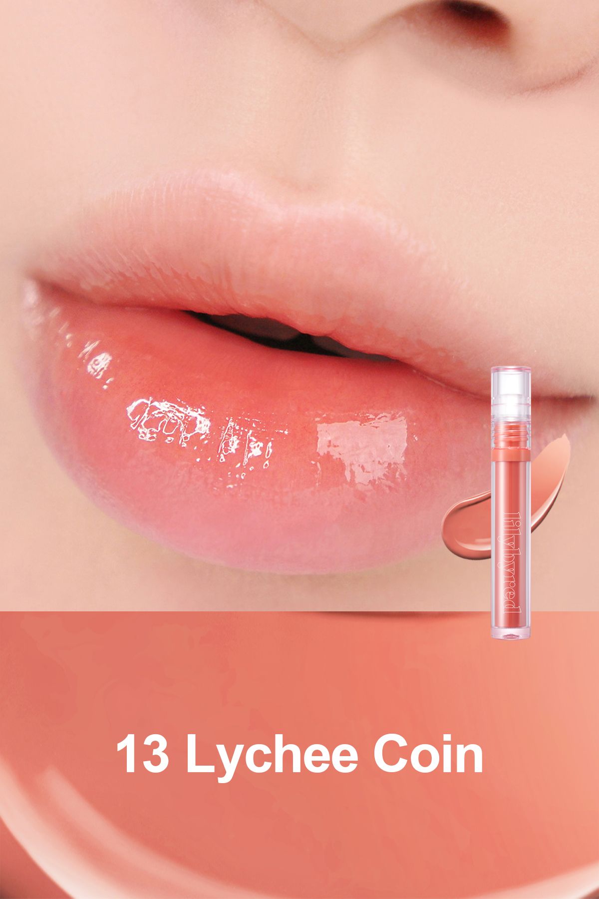 lilybyred Glassy Layer Fixing Tint / Parlak, Uzun Süre Kalıcı Tint - 13 Lychee Coin