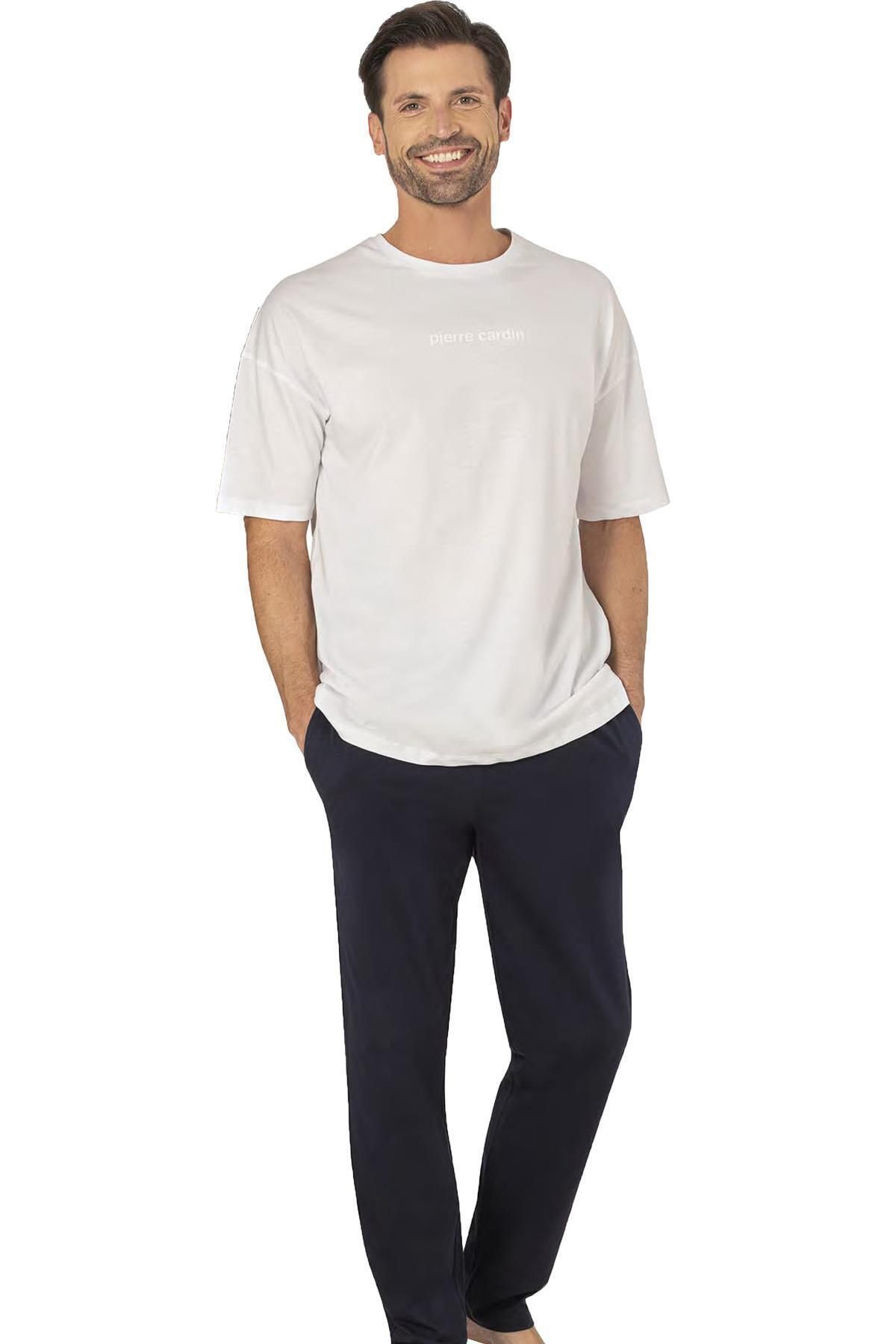 Pierre Cardin , %100 Pamuk, Oversize Pijama Takım,