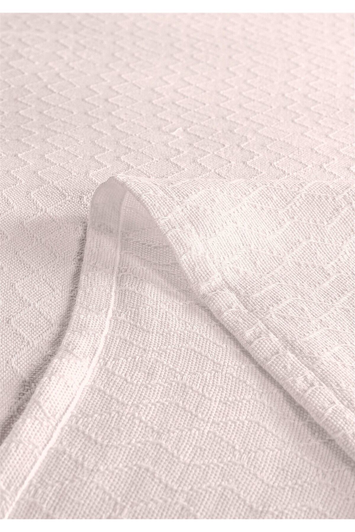 Evim-100% Cotton Olivia Pink Single Pique Set 160 X 230 cm 4