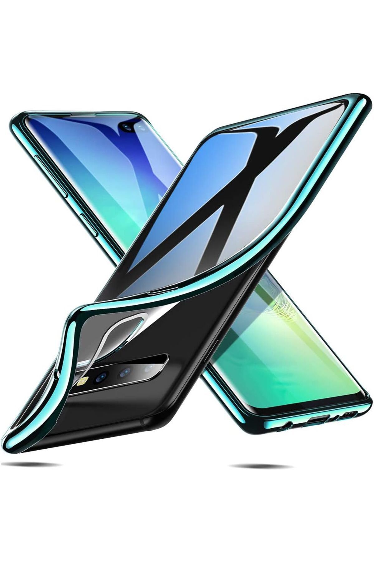 STOREMAX nffashopm S10 Plus Kılıf, Essential Twinkler, Yeşil storestarx 1051353