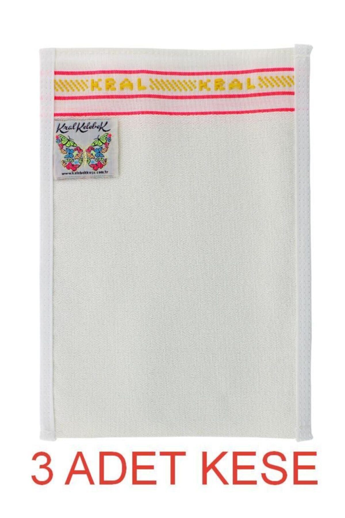 Cosy Club Shop Hamam Kral Sert & Banyo Kesesi 3'lü