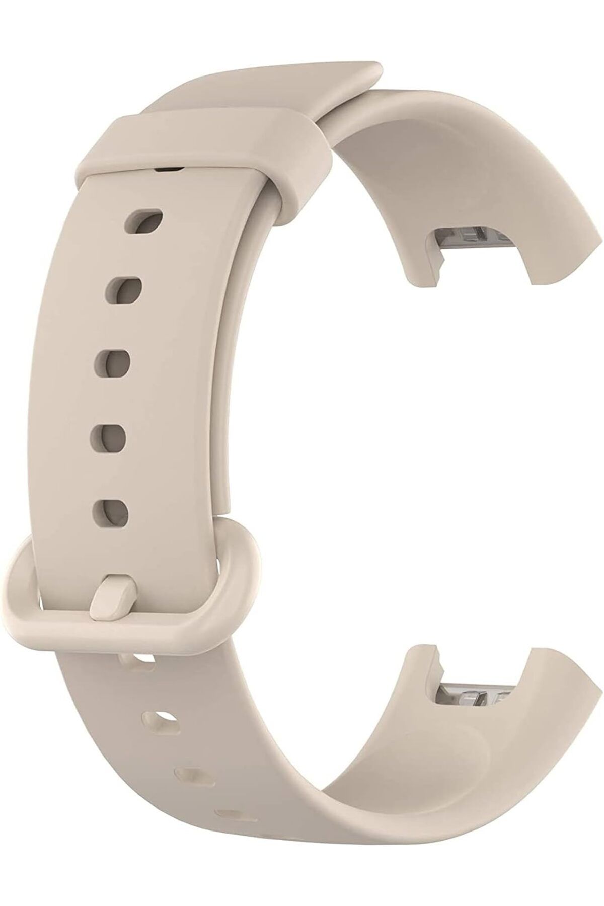 yenibagshop Xiaomi Mi Watch Lite Kordon, Silicone Sport Band Krem