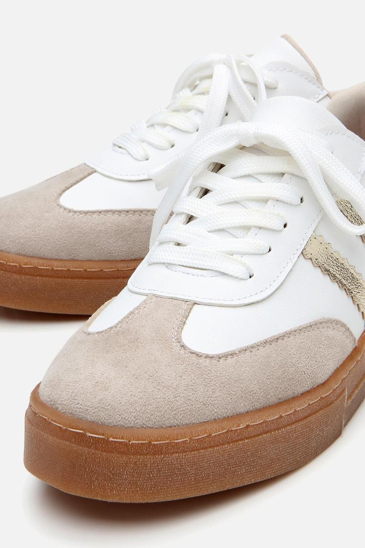 Yaya by Hotiç-Pantofi sport albi de damă 6