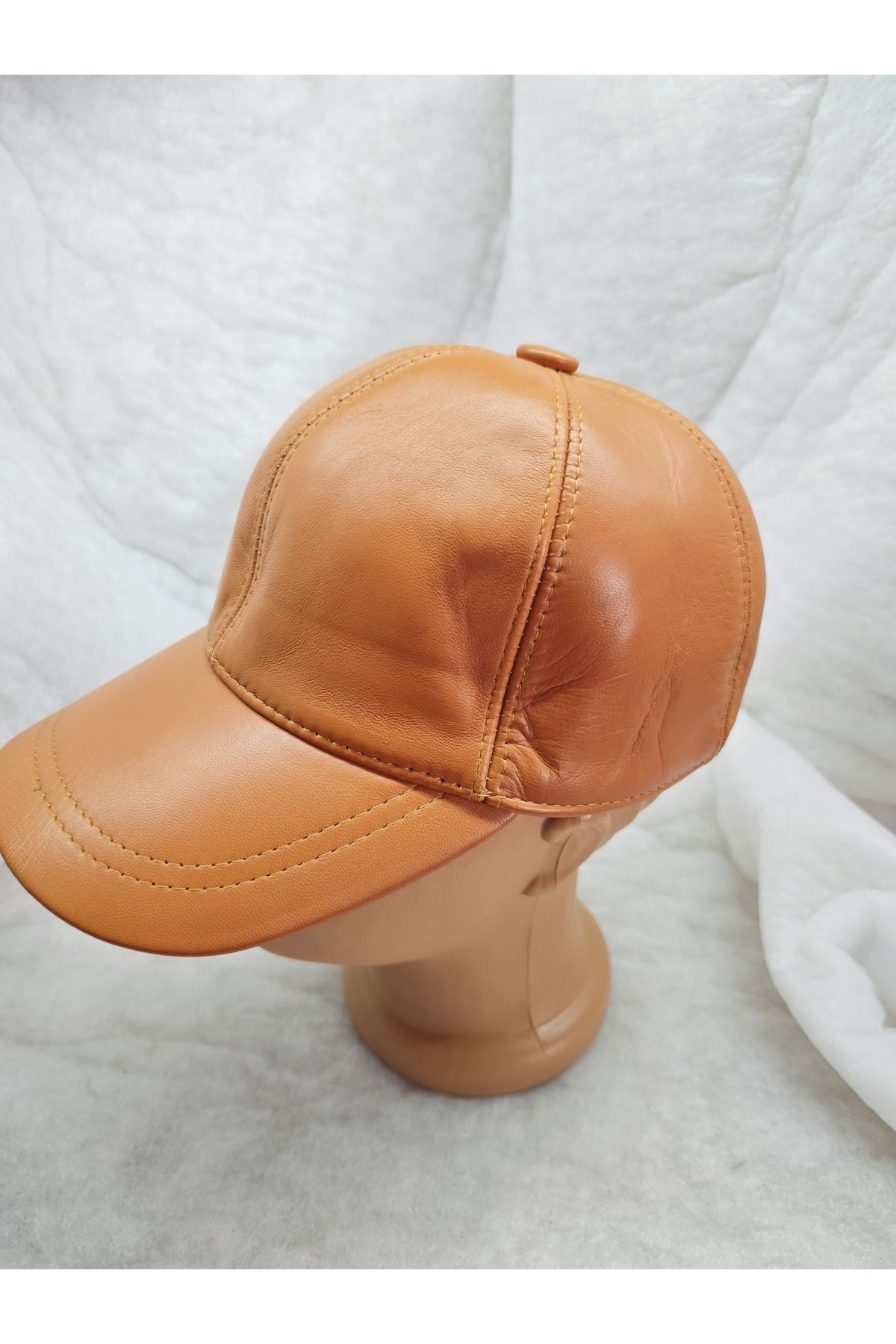 Tarz Hakiki Deri Unisex Şapka