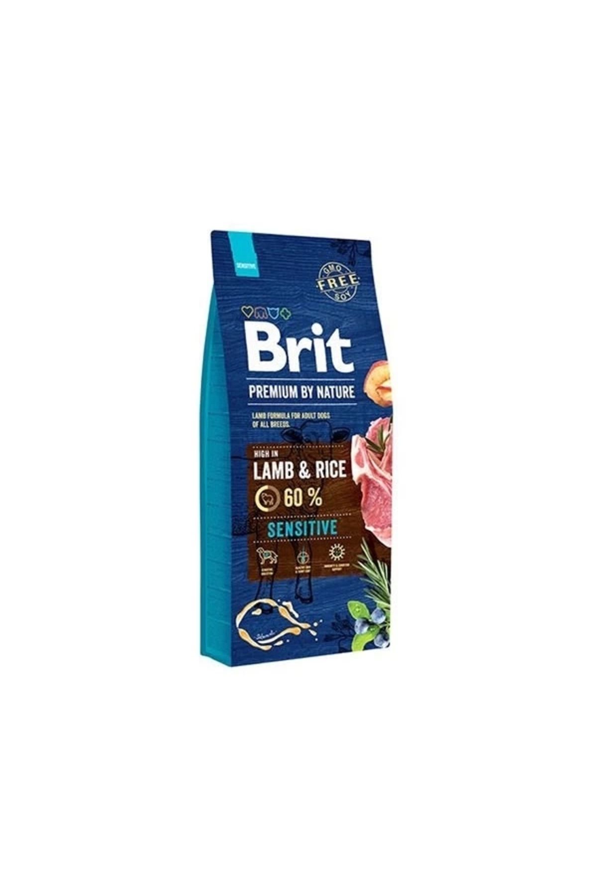 YNT İthalat Brit Premium Nature Sensitive Kuzulu Yetişkin Köpek Maması 15 Kg