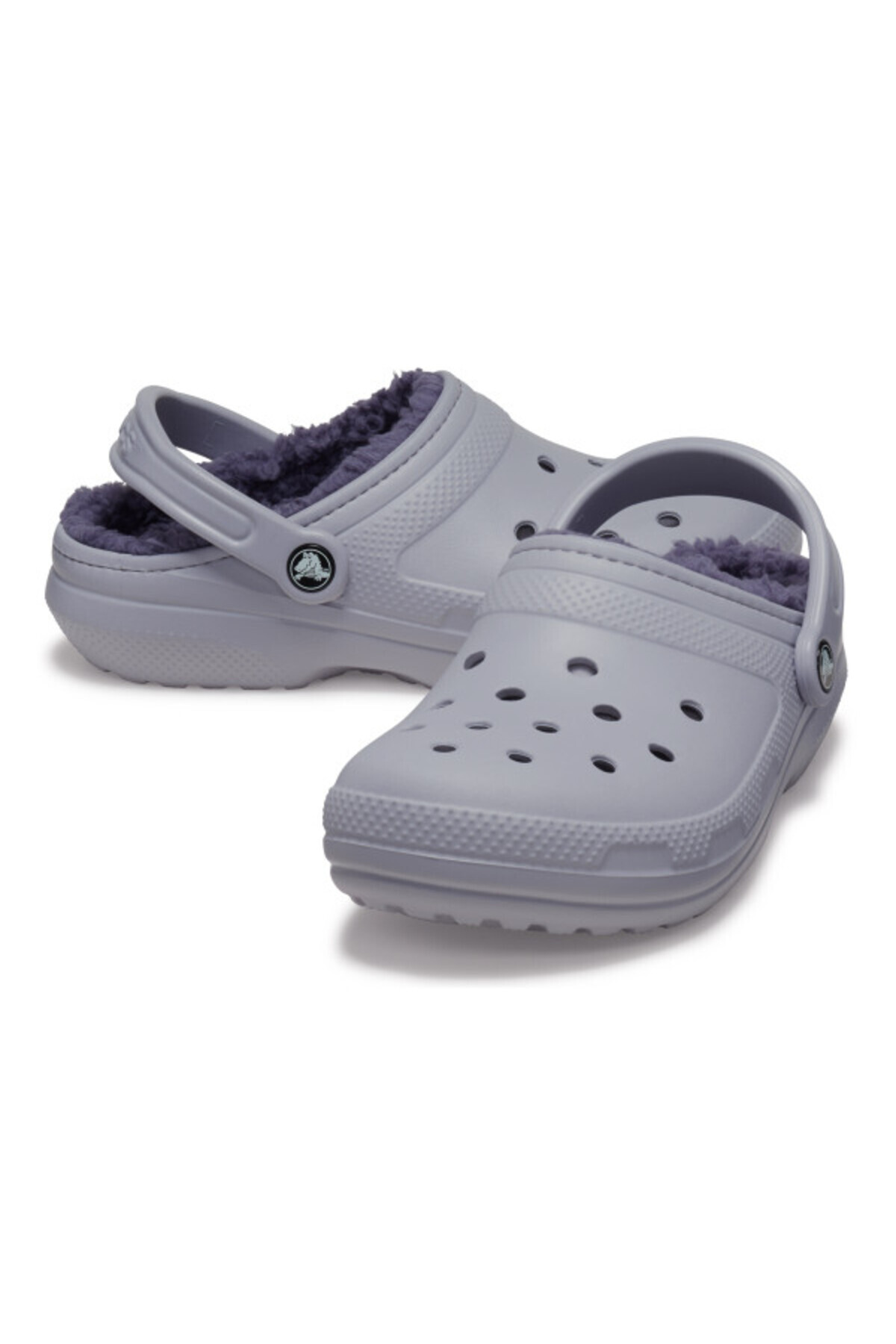 Crocs-Saboti classic lined clog - mauve mist/mauve mist 4
