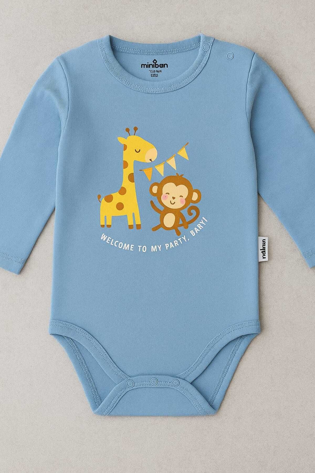 MelzBaby Miniborn Bebek Body Zıbın