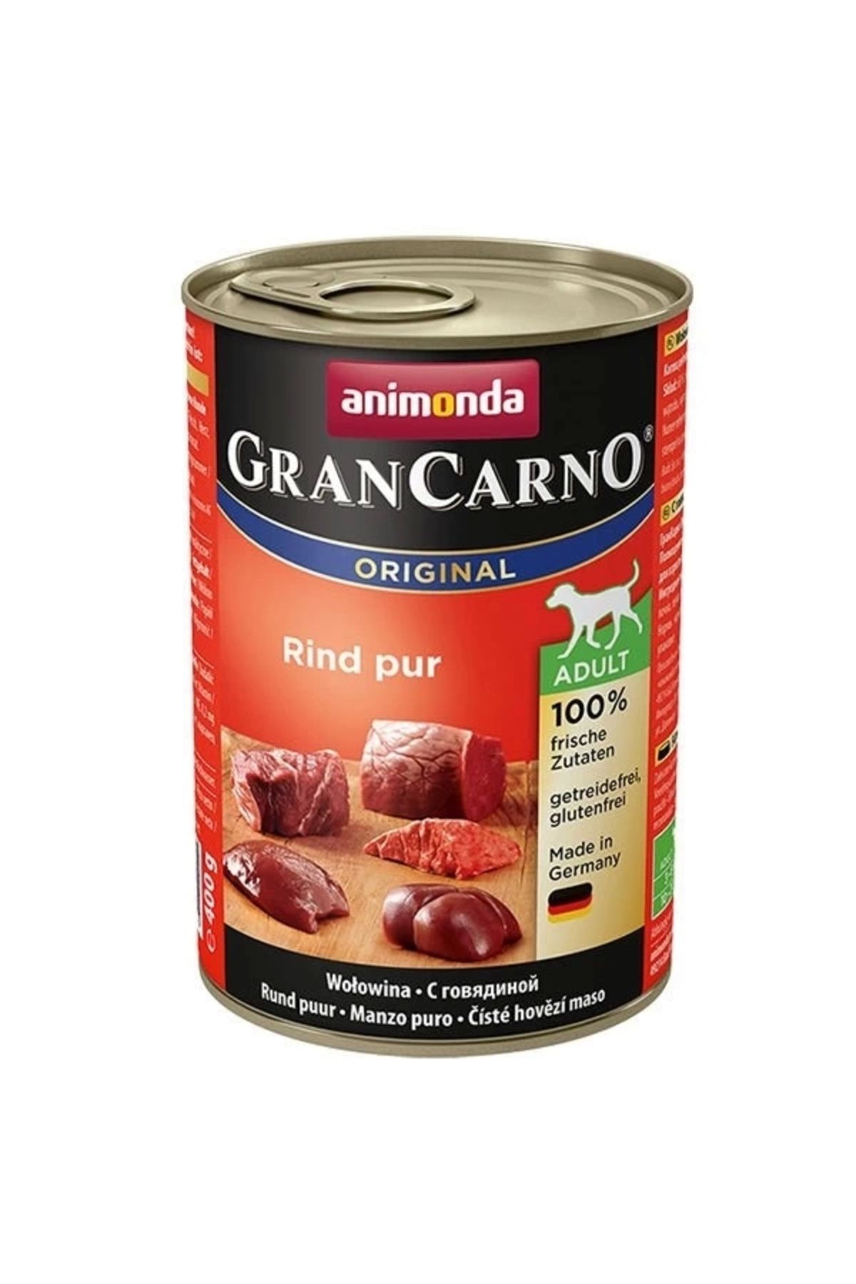 YNT İthalat Animonda Biftekli Köpek Konservesi 400 Gr