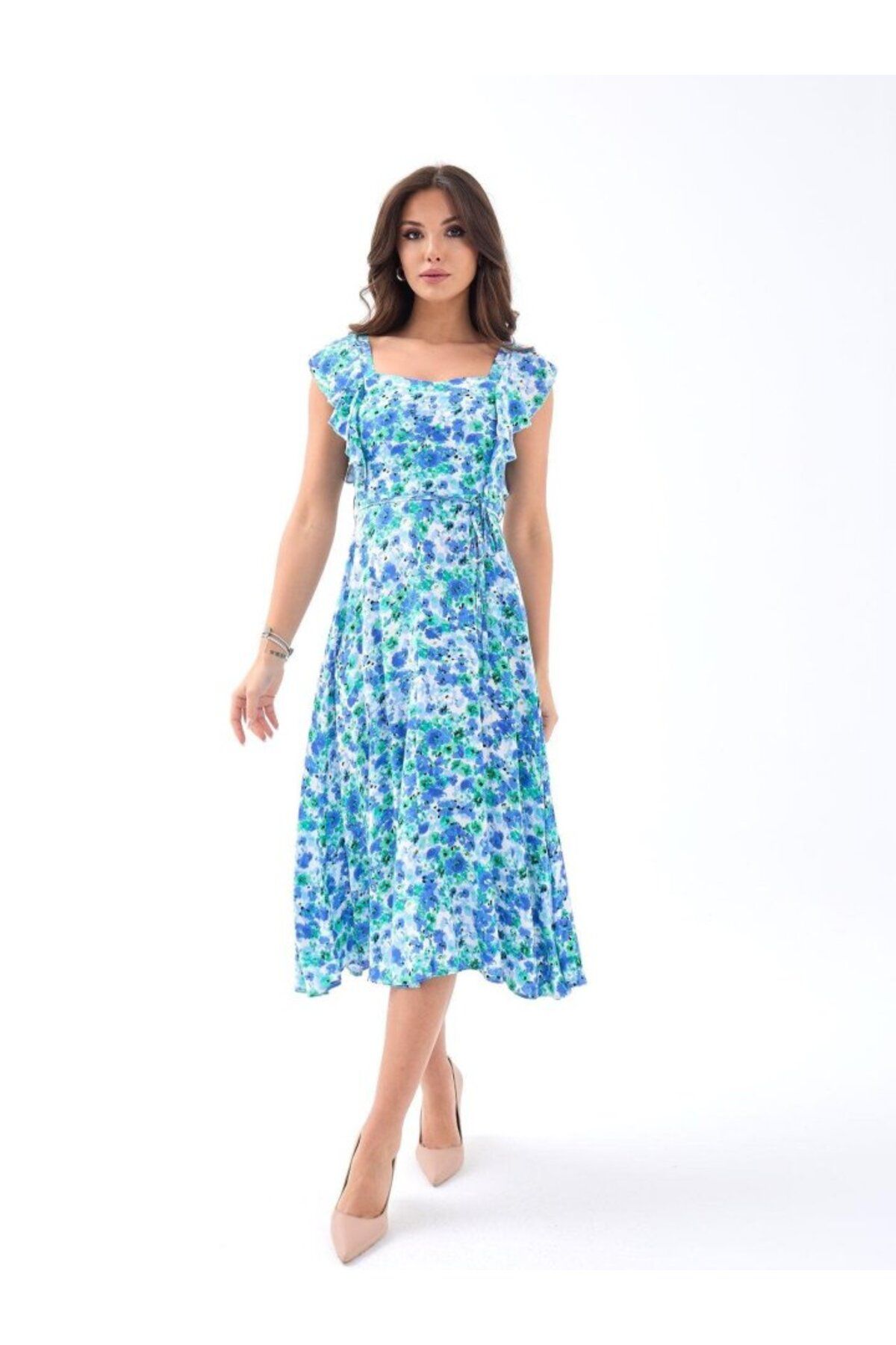 velmorafashion 5370 ELBİSE-SAN JOSE