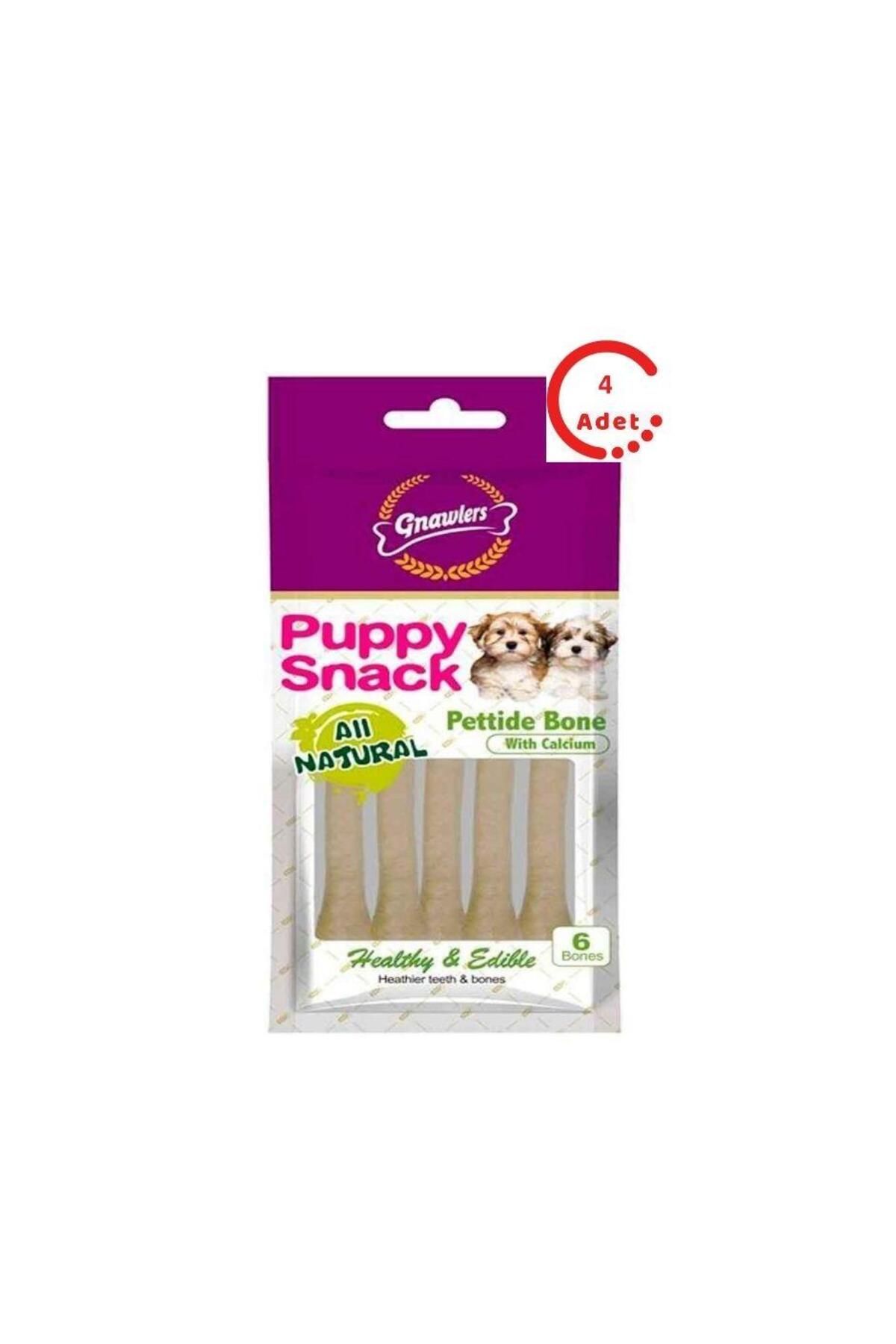 Gnawlers Köpek Ödülü Pettide Bone 6'lı Paket x 4 Adet