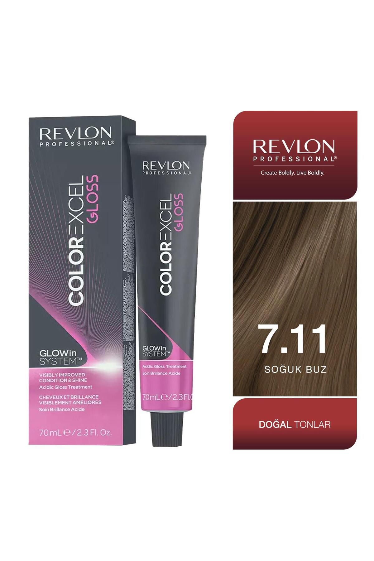 Revlon Professional RP COLOR EXCEL GLOSS 7.11 70ml Saç Boyası