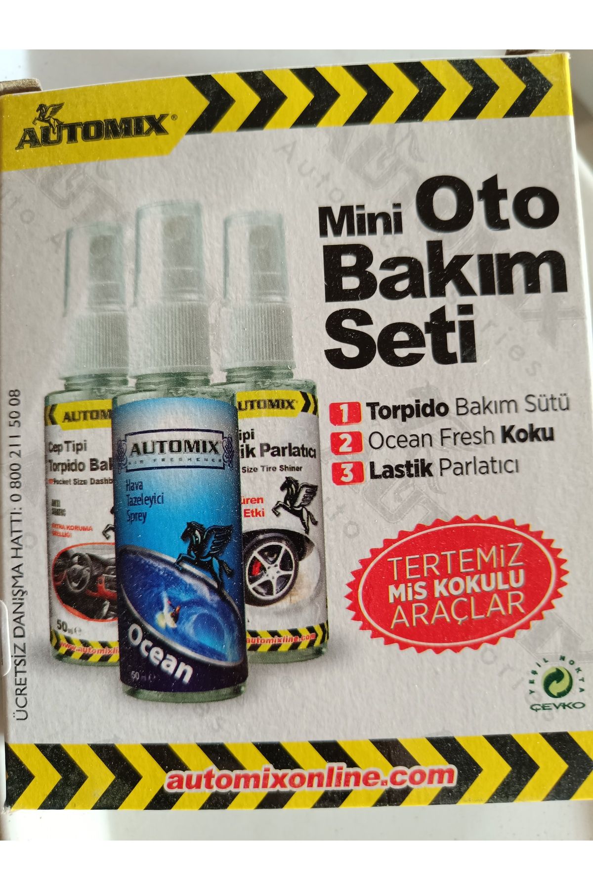 TÜRKSET Automix mini oto bakım seti