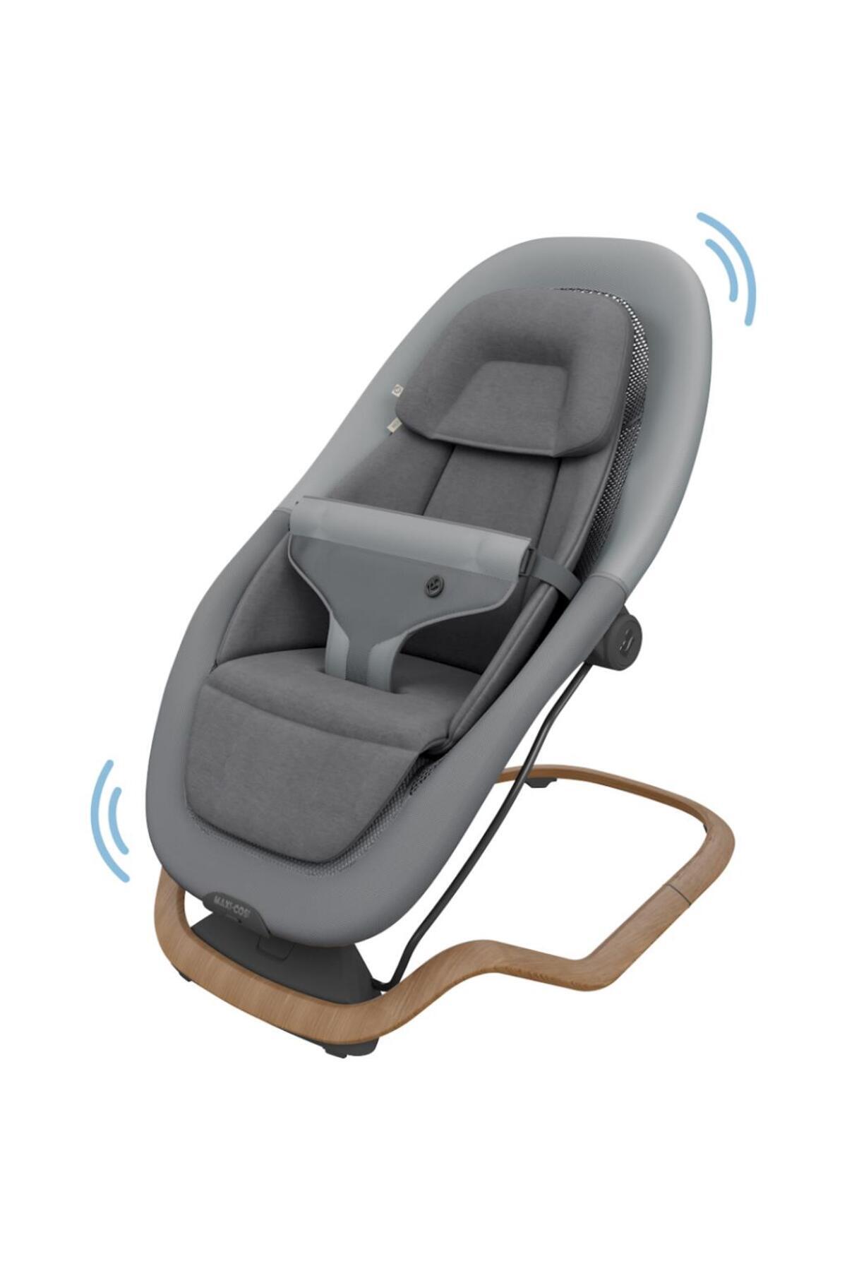 Maxi-Cosi Dove Pro Cloudsoft Titreşimli Sezgisel Sallanan Ikonik Tasarım Ev Tipi Ana Kucağı Elegance Graphite fotoğrafı 6 (önizleme)