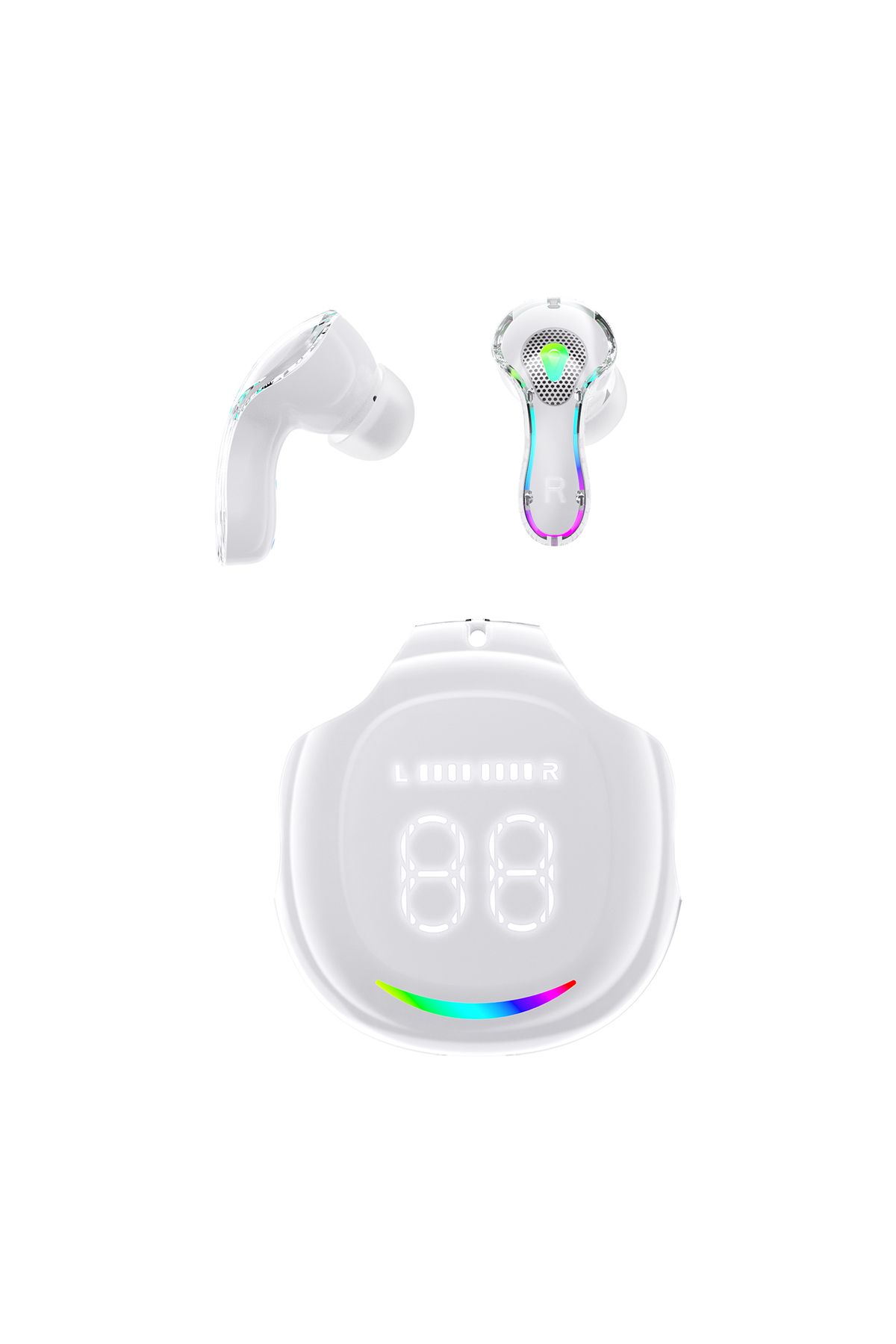 Nettech NT-BTH27 Kulakiçi Bluetooth Kulaklık Beyaz