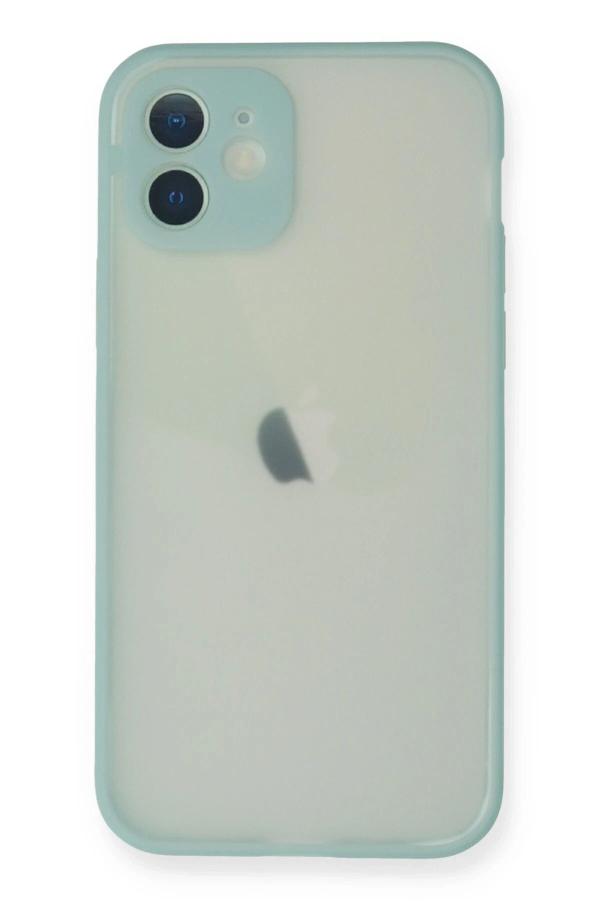 NewFace iPhone 11 Pro Max Kılıf Montreal Silikon Kapak - Turkuaz INSLM