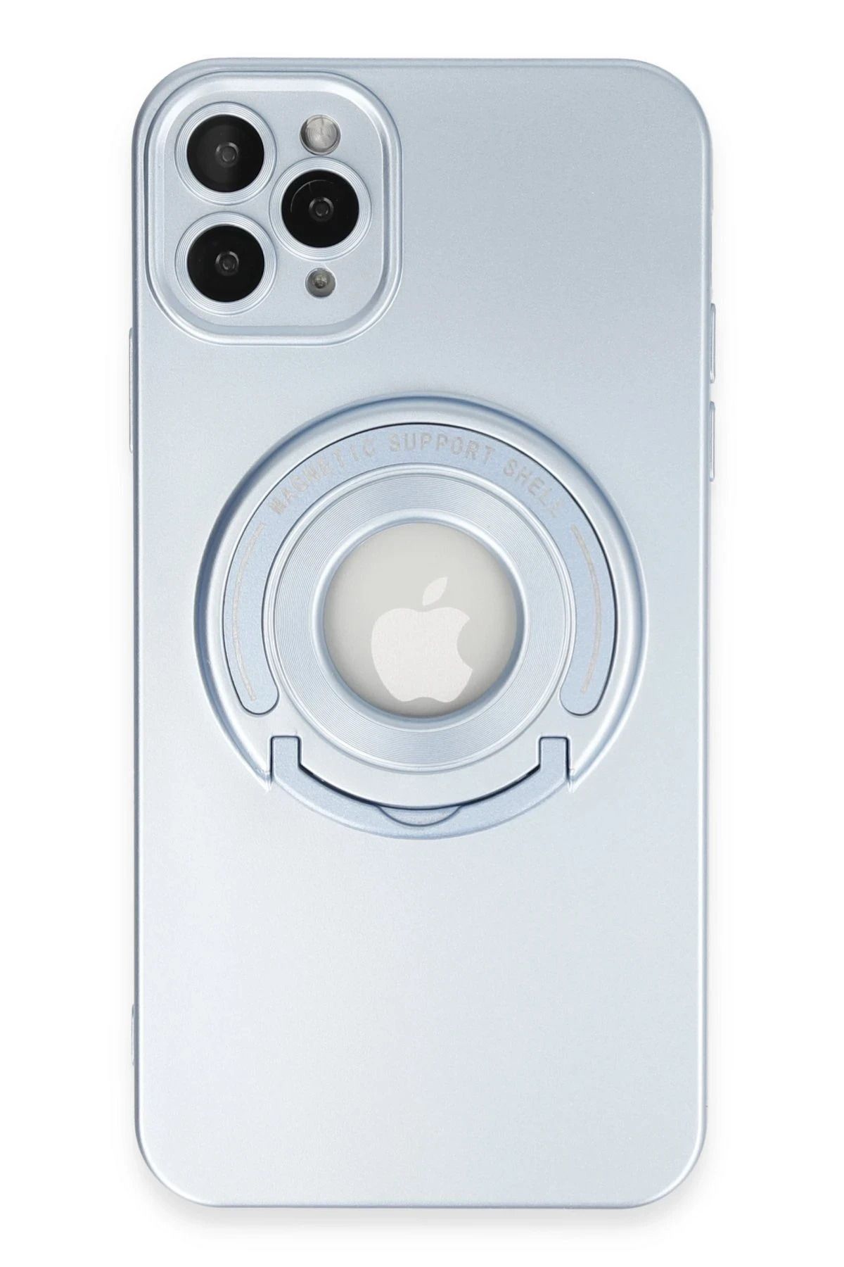 NewFace iPhone 12 Pro Max Kılıf Lukka Magneticsafe Kapak - Sierra Blue NRMSA