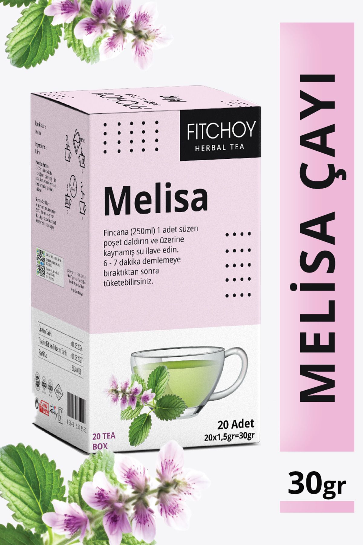 Fitchoy Melisa Çayı 20 Adet