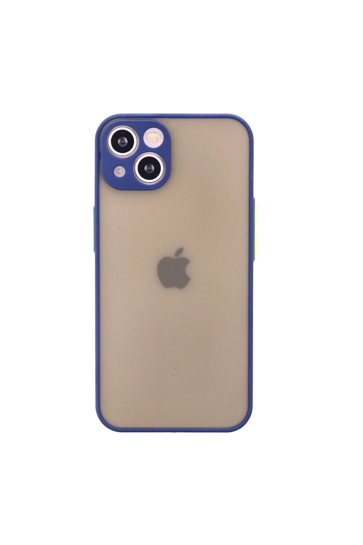 NewFace iPhone 13 Mini Kılıf Montreal Silikon Kapak - Lacivert INSLM