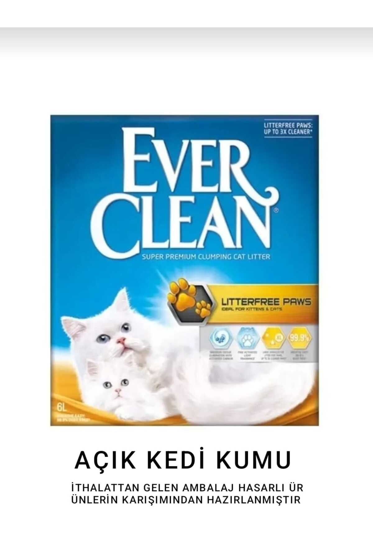 Ever Clean (AÇIK) KEDİ KUMU 10 LİTRE