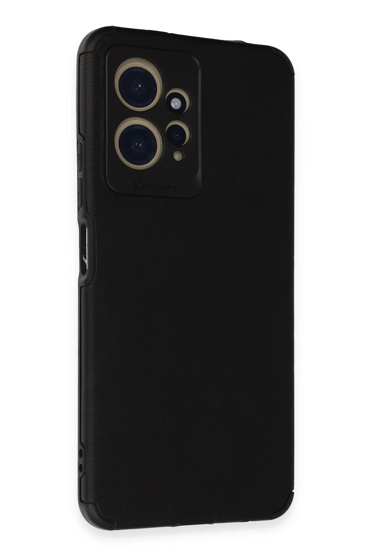 NewFace Xiaomi Redmi Note 12 4G Kılıf Loop Deri Silikon - Siyah INSLM