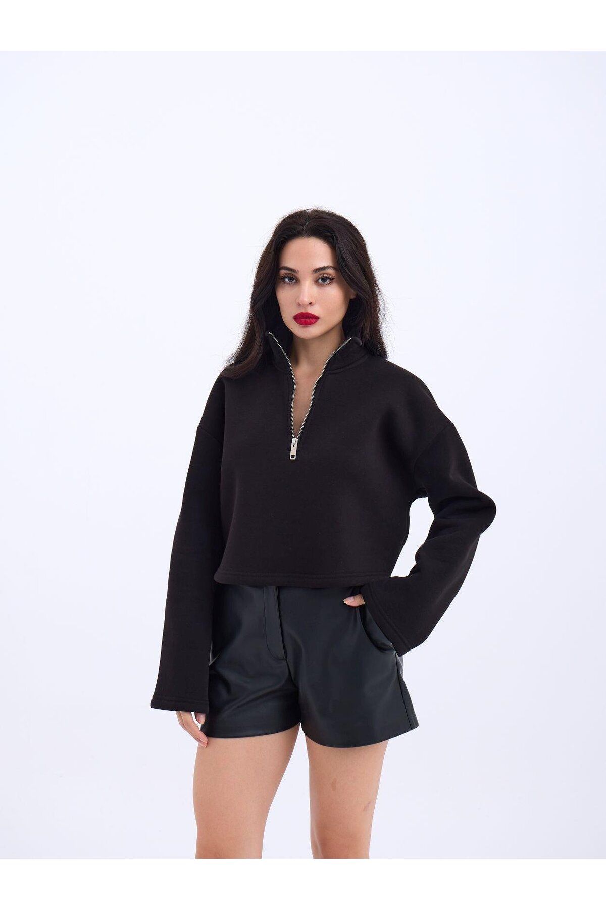 anizmir 7215 SWEAT-SİYAH