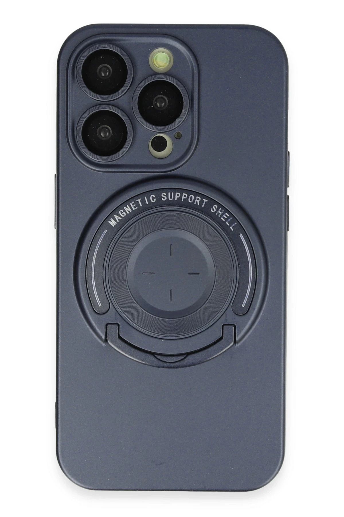 NewFace iPhone 14 Pro Kılıf Lukka Magneticsafe Kapak - Lacivert YNSMR