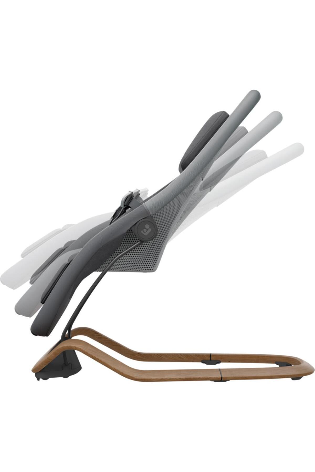 Maxi-Cosi Dove Pro Cloudsoft Titreşimli Sezgisel Sallanan Ikonik Tasarım Ev Tipi Ana Kucağı Elegance Graphite fotoğrafı 4 (önizleme)