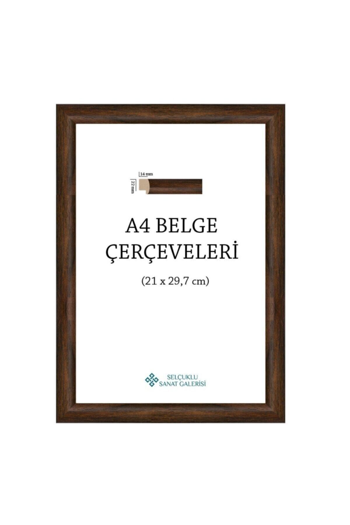AS TİCARET A4 Çerçeve 1. Sınıf 22mm(renk:kahverengi)