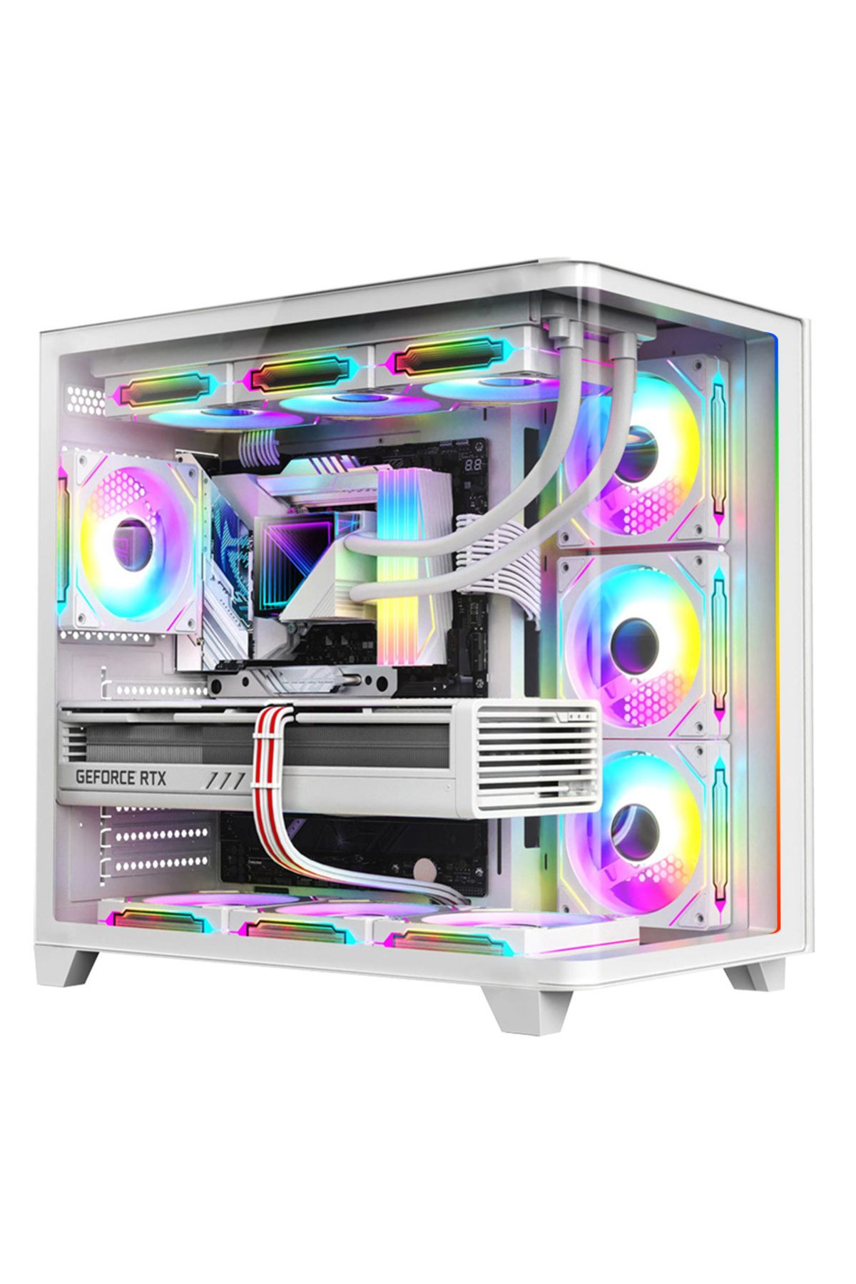 DRAGOS DRx7447 Ryzen 7 5700X 32GB Ram 1TB M2 NVMe SSD 8GB RTX3070 Oyuncu Hazır Sistem