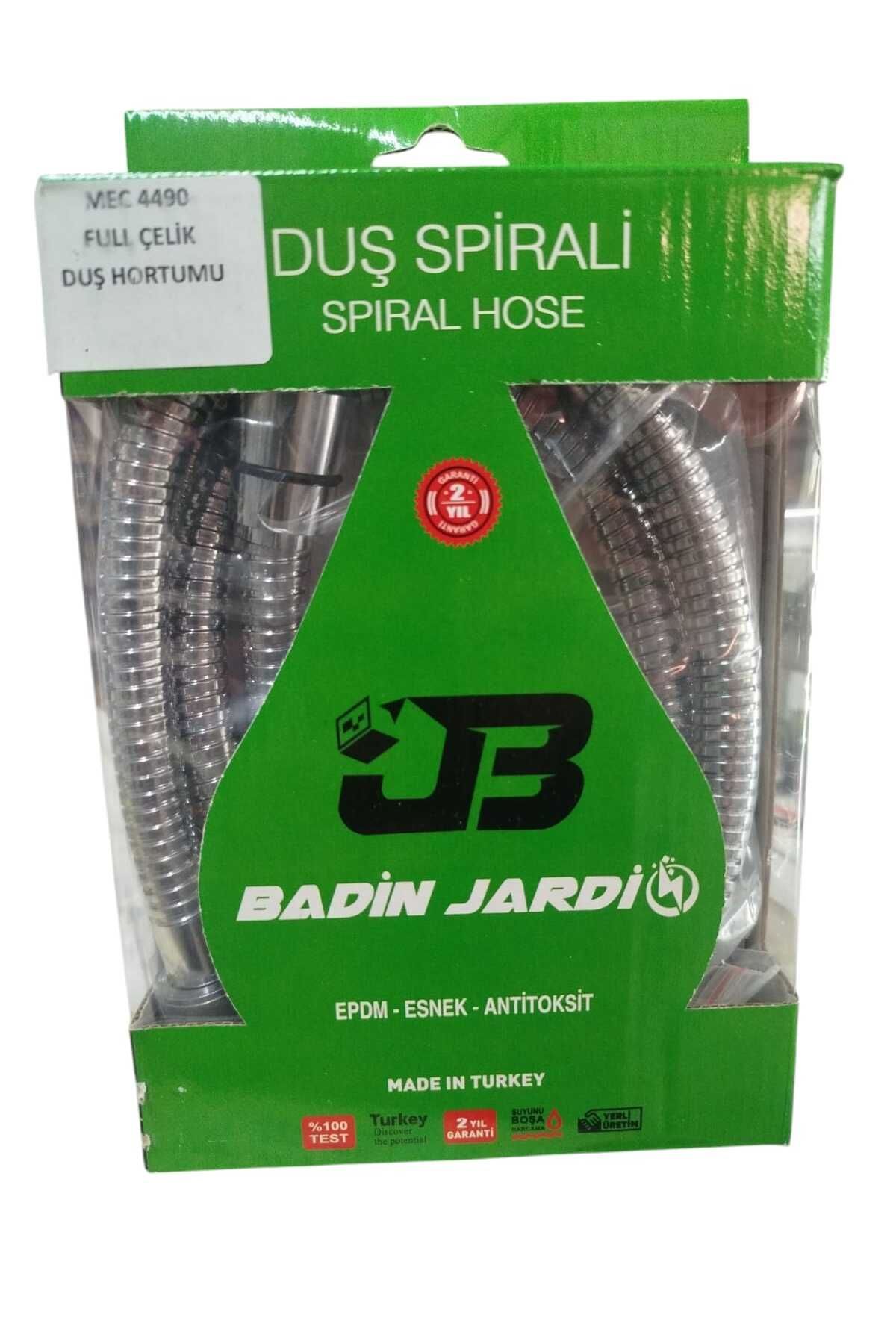 badin jardi Duş Hortumu Paslanmaz Kırılmaz Çelik Örgülü
