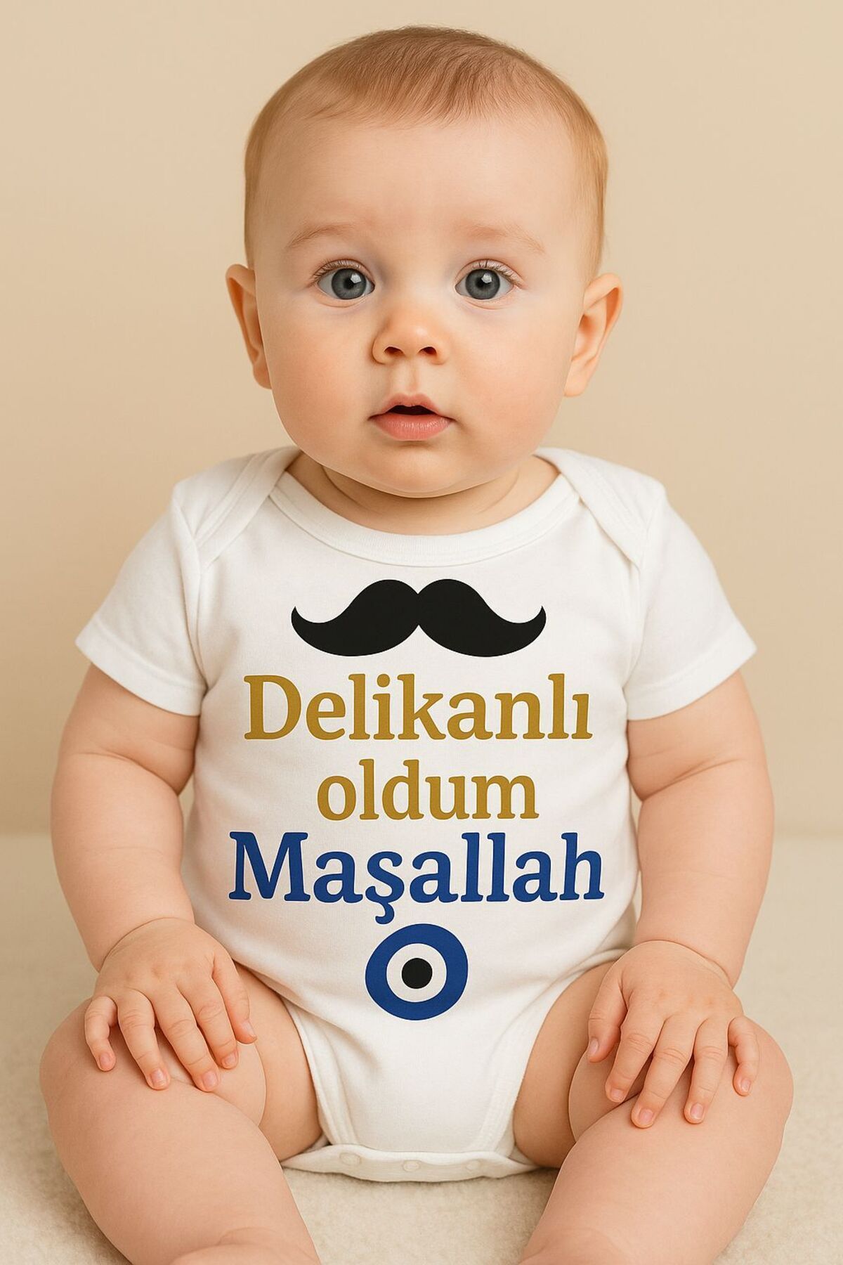 Outdoor One Organik %100 Pamuk Bebek Body Badi Zıbın ZBN481