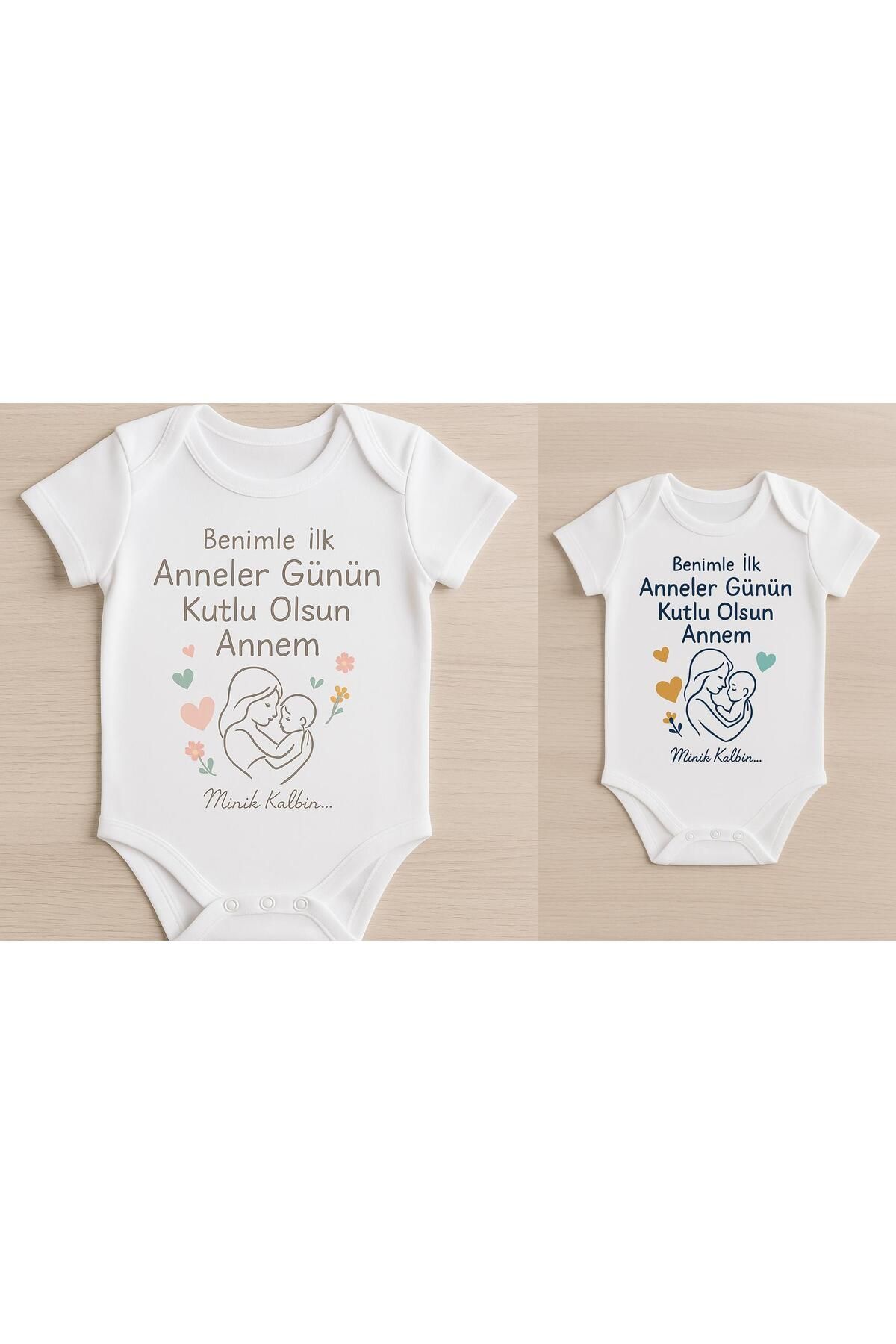 Outdoor One Organik %100 Pamuk Bebek Body Badi Zıbın ZBN513