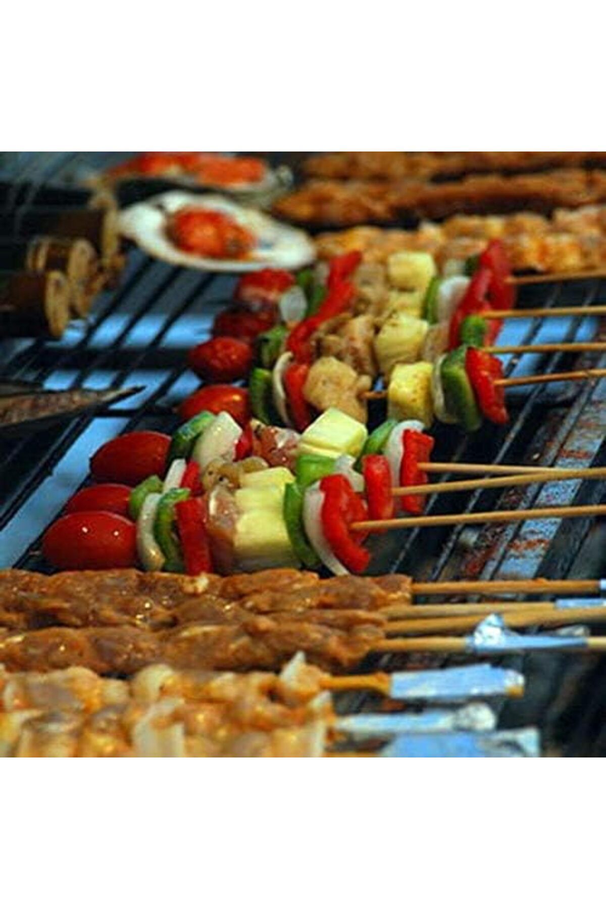 Generic-Natural Bamboo Skewers, Wooden Skewers, Skewer Sticks, Kebab Sticks, Short Skewers, Wooden Kebab Ske 7