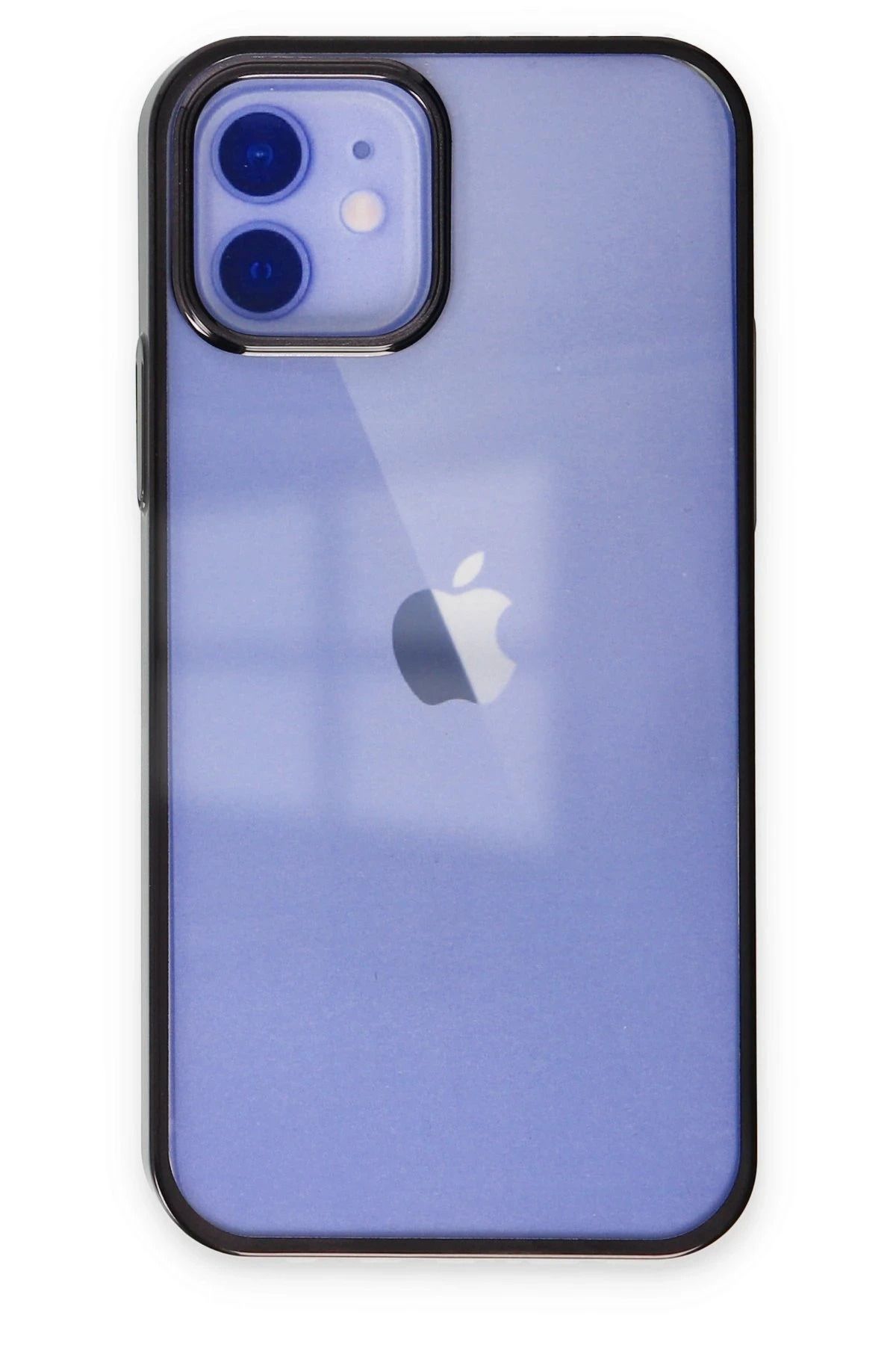 NewFace iPhone 12 Kılıf Element Silikon - Siyah JOJUA